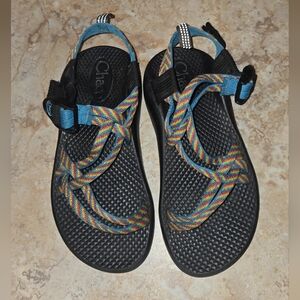 Chacos Kids Chaco Girls Sandals  Size 1 Rainbow Fiesta Water Shoes Hiking